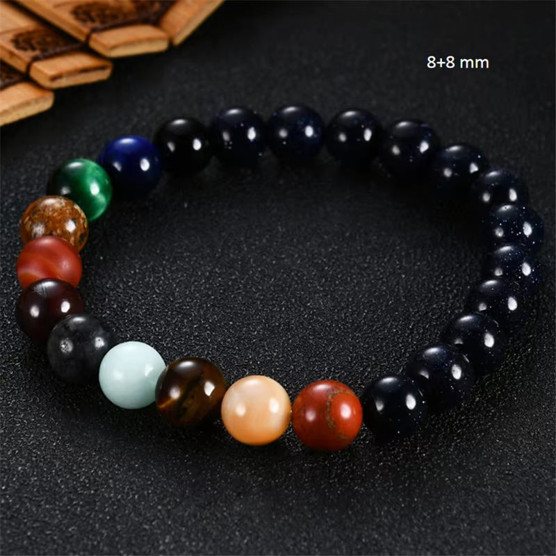 Eight Planets Bead Bracelet